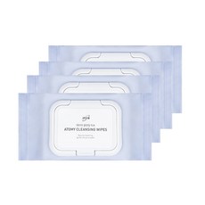 [애터미] 클렌징티슈- 깨끗하고 부드러운 타입!, 20매입, 4개