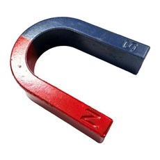 초등과학 물체 끌어올리기 실험용 U자형 말굽자석 과학실험 마그네틱자석 자석키트, 1세트