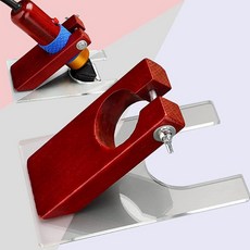 카펫 트리머용 전단 가이드 러그 터프팅 전단 가이드 단단한 나무 러그 터프팅 카버 홀더 베이스 카펫을 평평하게 유지하기 위한 카펫 트리머 브래킷 도구 카펫 트리머 제외