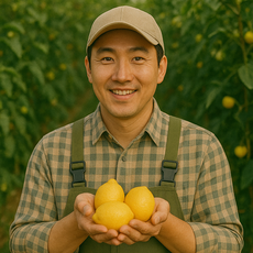 [노마진초특가] 믿고먹는 새콤폭탄Brix 햇 제주레몬, 1박스, 1kg(갓 수확 HOT추천혼합그린레몬)