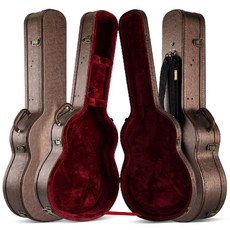 기타 하드케이스 통기타 가방 클래식 충격흡수 어쿠스틱 케이스 숄더, 31. 42/43 궁전 무늬 배낭