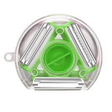 매직 트리오 필러 세트 슬라이서 슈레더 줄리엔 커터 멀티 블레이드 Zesters 강판 주방 도구 액세서리, 1개