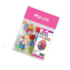 끈이스토어 모양비즈 크리스탈 혼합 아트재료 비즈공예재료