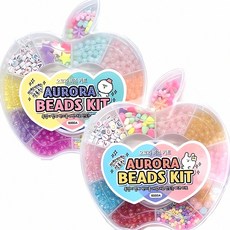 오로라 비즈 키트 2개 북극 광 장비 팩 태양광 촬영 천체 관측 용품 별빛 조명 기기, 본상품