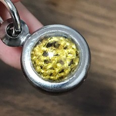 龍婆遮師傅金達麻尼草藥珠：保平安、預防疾病、助眠、招財、轉運，泰國聖物, 金色, 1個