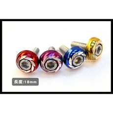 車牌改裝螺絲 D款 車牌螺絲 車牌公仔 牌照螺絲 車牌裝飾, 1個