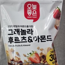 오늘좋은 그래놀라 후르츠 아몬드, 570g, 1개