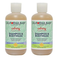 캘리포니아베이비 샴푸 & 바디워시 올인원클렌저 카밍, 2개, 251ml