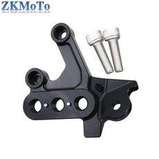 서론 라이트 비 X & S 세그웨이 X160 전기 오토바이 발판 고정 브래킷 받침대 페달 마운트 지지대, 01 Black Left Bracket