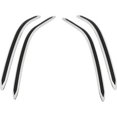 Show Chrome Accessories (52-957 GT 새들백 스커프 스팁 2018+ 혼다 골드윙 GL1800, Show Chrome Accessories (52-95