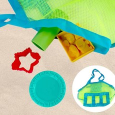 그물 모래놀이 가방 방 가방 대형 메쉬 해변 물놀이