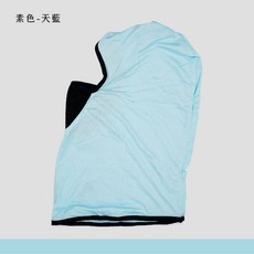 凱美棉業 全罩式涼感透氣防曬頭套 (防曬 透氣 彈性), 天藍