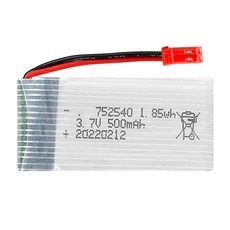 올칩 3.7V 500mAh 드론배터리 쿼드콥터 교체용 MJX JJRC JST타입, 1개, (MJX) 3.7v 500mah(JST)