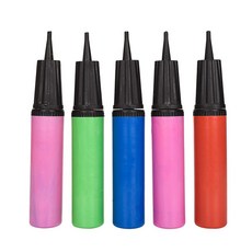 [티케이샵] 풍선 손펌프 공기주입기, 2개, 랜덤