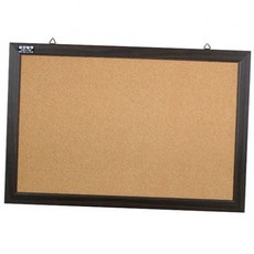 30x40 벽걸이 코르크 게시판 압정 인테리어 사진 메모판, 단일 옵션