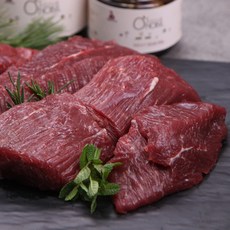 타조고기 덩어리(육회/육사시미/스테이크용) 600g, 1개