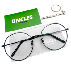 엉클스 국산 60mm 블루라이트 차단 빅 오버사이즈 안경