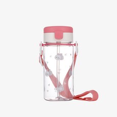 에디슨 에코젠 빨대컵+아이맞춤 4종세트, 1세트, 빨대컵,스푼,젓가락,포크,케이스, 흰토끼 빨대컵 EF1875+4종세트 EF1172