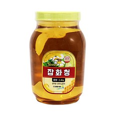 푸드올마켓_ 청림 잡화청 2.4kg 잡화 벌 꿀, 1개
