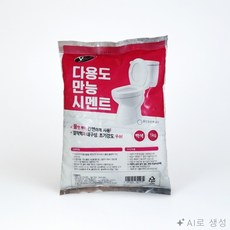 다올샵모아2호 백색시멘트 1kg 욕실줄눈보수