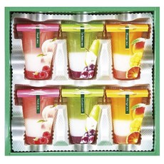 나카지마다이쇼도 히토토에 3층 디저트 젤리 파르페 6개입, 1개, 103g