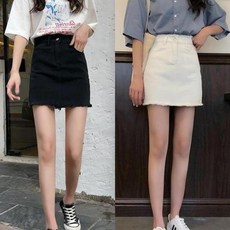 미디 롱스커트 밴딩 빅사이즈 롱 여자치마코디