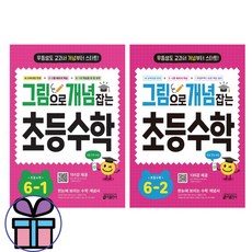 그림으로 개념 잡는 초등 수학 6학년 2권 세트 키출판사 초등수학 문제집 22 개정 교육과정 반영, 수학영역, 초등6학년