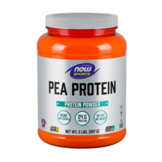 NOW Foods 碗豆蛋白粉 原味, 907g, 1罐