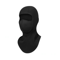 全罩式滑雪面罩 防風保暖透氣面罩 戶外運動防護面罩, 黑色一般款, 1個