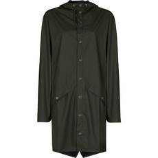 레인스 드로스트링 후드 레인코트