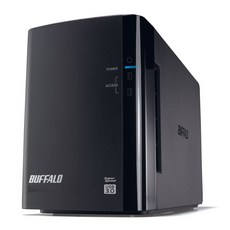 BUFFALO RAID1 대응 USB3.0용 외장 하드 디스크 2 드라이브 모델 2TB HD-WL2TU3R1J
