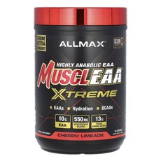 ALLMAX 肌肉EAA Extreme 櫻桃萊姆汽水, 1個, 532g