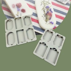 파파손군샵 공예 석고 방향제 실리콘 몰드 캔들제작, 6구