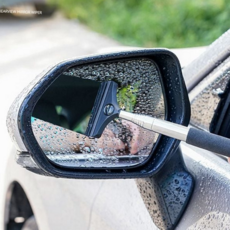 차량용 사이드 미러 와이퍼 실리콘 닦이 자동차 차량용 물기제거 와이퍼 빗물 스퀴지 스퀴저 클리너 유리창