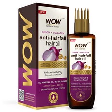 WOW Skin Science WOW Skin Science Onion Black Seed Hair Oil for Hair thinning care & Nourishment 200