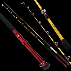 源豐釣具 寸真赤鬃殺手紅甘殺手船竿，一本式透龍式深場船釣竿，免運優惠中, 250-150