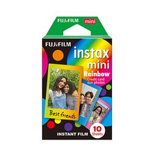 FUJIFILM 富士 instax mini 拍立得底片 (10張入), 1個, 彩虹漸層底片
