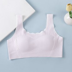 DFMEI A類少女內衣初高中二三階段青春期發育文胸防震女孩無痕運動背心