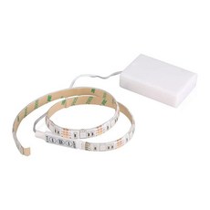 RGB 유연한 LED 조명 스트립 방수 IP65 15leds DC5V 컨트롤러 배터리 전원 테이프 TV 캐비닛 전용, 하나, rgb., 1개