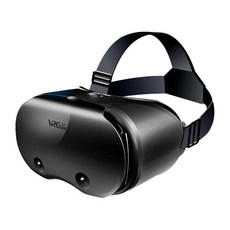 5-7인치 스마트폰용 3D VR 안경 헤드셋 현실 조정 가능한 대형 화면, 리모콘 없음, 7.24x5.04x3.90인치, ABS 가죽, 1개