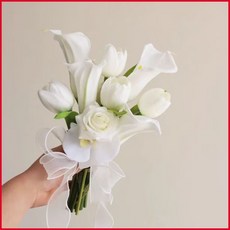 婚禮手捧花 拍照道具 模擬花, 1個, 手捧花款式七