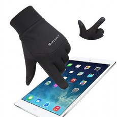 네오프렌 스마트터치 방한장갑 극세사 스포츠장갑 wha*3595qu, 블랙=M