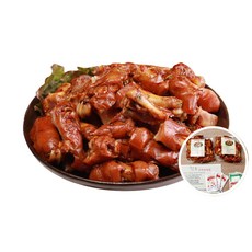 행복푸드 국내산 미니족발 900g 이상 3팩 - 새우젓, 3개