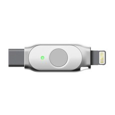 [FEITIAN Technologies Co. Ltd.] 페이티안 K44 이중 커넥터 iOS USB 보안 키 - 인증기 USB-C라이트닝 FIDO2PIVMFi 계정 탈취 방지, [FEITIAN Technologies Co. Ltd.