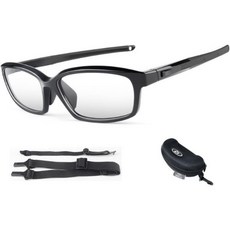 KeuLEN 스포츠 안경 남성용 농구 축구 고글 조절식 안개 방지 테니스 안전 보호, Black, 1개