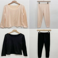 마이시즌 여성용 기모 내의 상하의 2p 세트