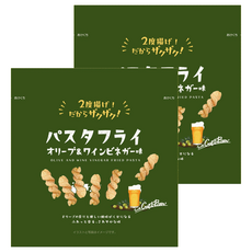 Maruka Food Expenses Rich Series 파스타 프라이 올리브 & 와인 비니거 맛, 30g, 2개