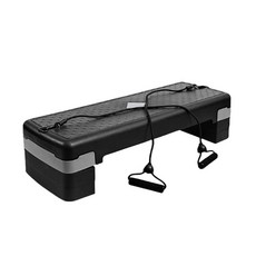 암스트롱기어 와이드 스텝박스 2단 3단 에어로빅 줌바 스텝퍼 운동용 발판 점프박스 튜빙밴드포함