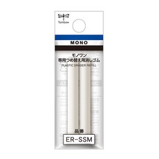 톰보 모노 원 귀여운 미니 지우개 리필 2입 ER-SSM, 단품, 단품