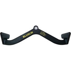 케이블 기계용 BLUSLM LAT 풀다운 바 용 부착물 T-바 V-바 백 트라이셉 강도 훈련 핸들, BL4, 21.6 Inch-1 Pack